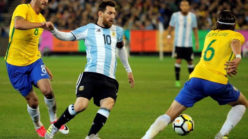 La Selección de Sampaoli debuó ganándole 1-0 a Brasil