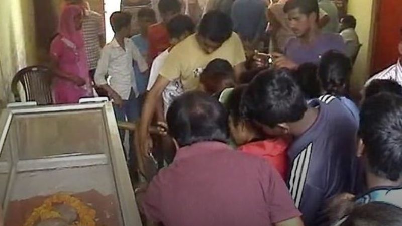 Conmoción en India por una vaca que nació con "cabeza humana"