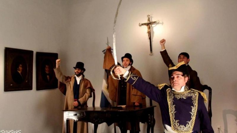 Actores fueron desalojados de la Casa Histórica de Tucumán