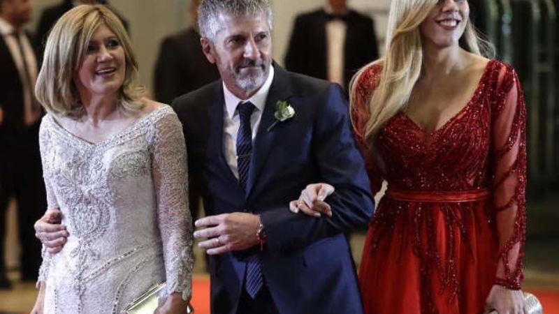 Messi y Antonela, en casamiento europeo, pero a la criolla