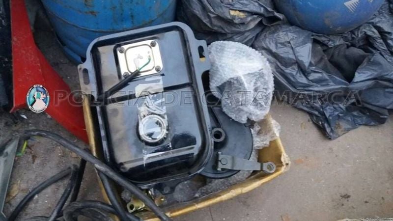 Encuentras más elementos robados en la fábrica Gilera