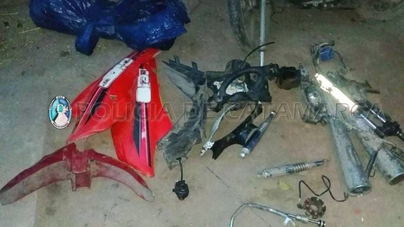 Encuentras más elementos robados en la fábrica Gilera