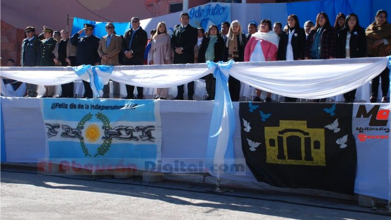 Acto por el "Día de la Independencia" en Fiambalá