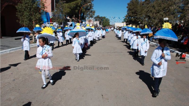 Acto por el "Día de la Independencia" en Fiambalá