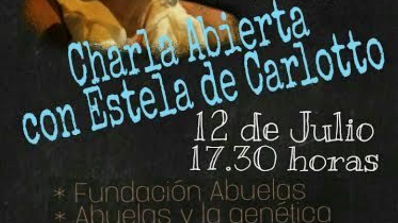 Estela de Carlotto dará una charla en el ex Sussex