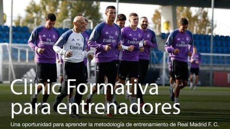 Cruz confirmó la “Clínica Real Madrid” para el mes de septiembre