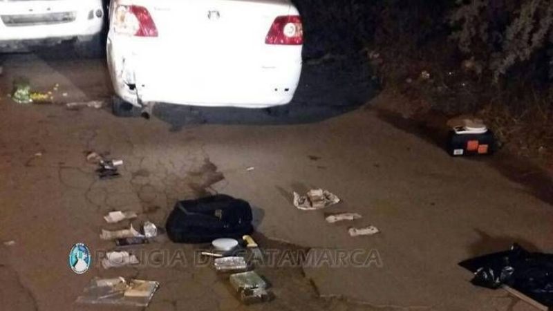 Una mujer fue detenida con el narco reincidente