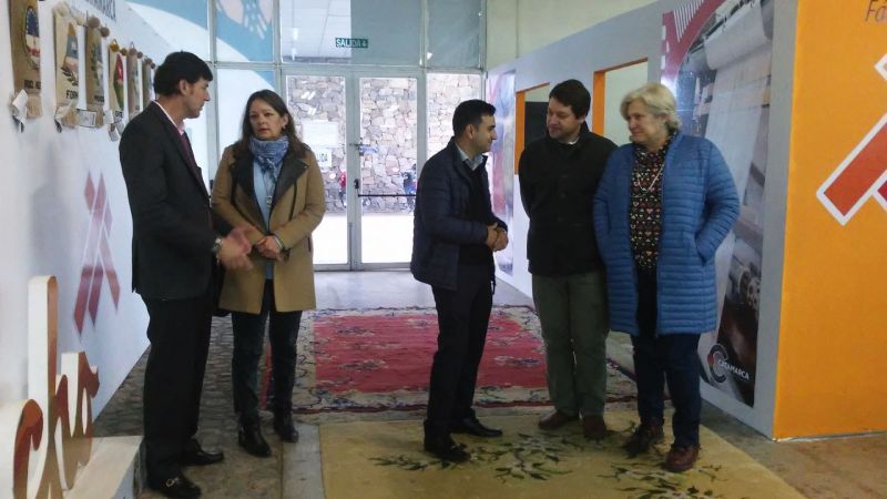 Supervisan obras de comunicaciones en el Predio Ferial