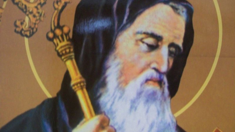 Misa en honor a San Benito Abad