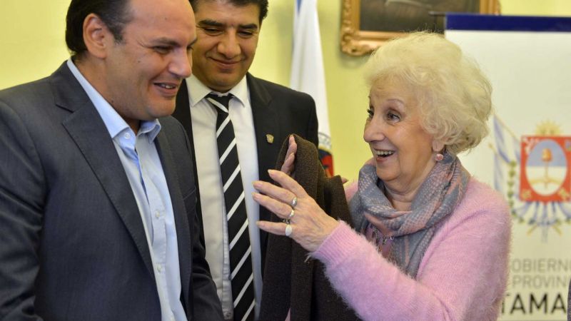 Estela de Carlotto fue recibida en Casa de Gobierno