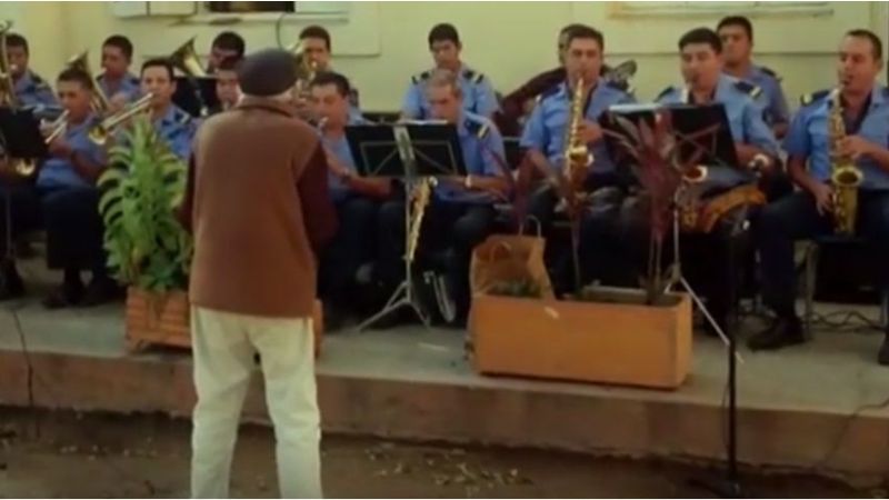 Retretas de la Banda de Música de la Policía en el Poncho 2017