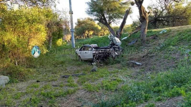 Adolescente de 16 años se mató en un accidente en la Ruta N°1