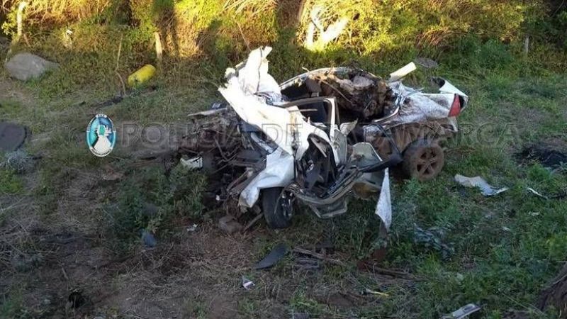 Adolescente de 16 años se mató en un accidente en la Ruta N°1