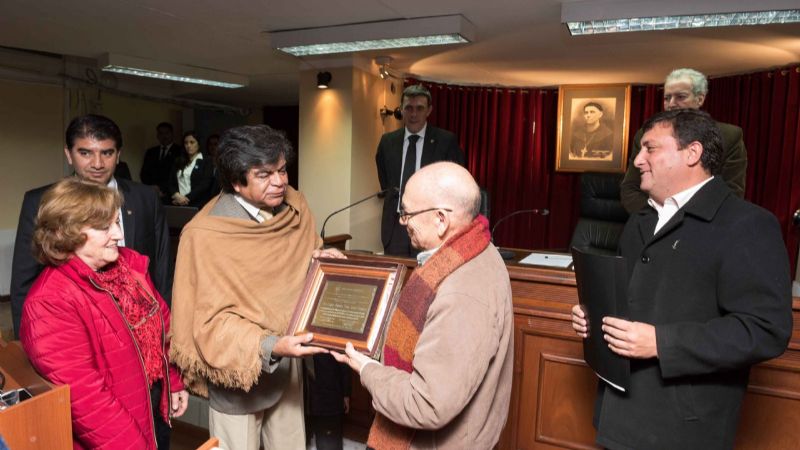Distinguieron a Raúl Argerich y a “Nono” Atala Quinteros en Senadores