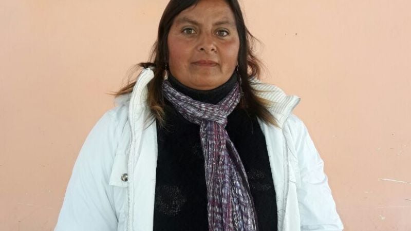 Hicieron el Poncho "más largo del mundo" pero no pudieron verlo