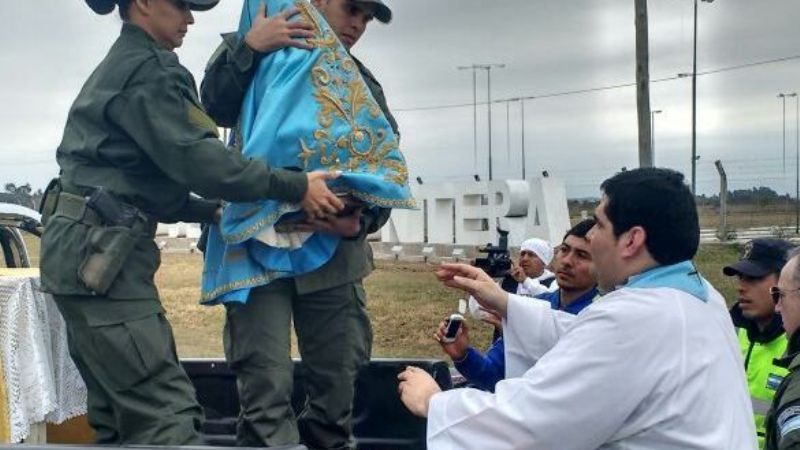 Miles de salteños recibieron a la Virgen del Valle en su visita a Chicoana