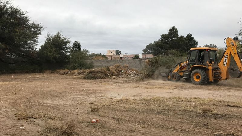 “Barrio limpio – barrio sano” en las 240 Viviendas