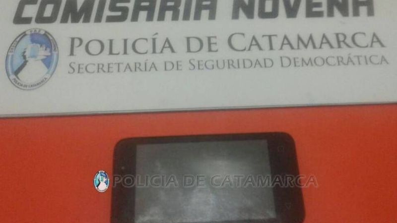 Recuperan un teléfono celular en el sur de la Capital