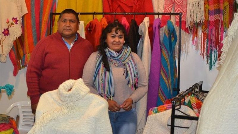 Historia de vida Tejida en llama y oveja
