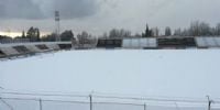 LA NIEVE cubre plenamente el estadio 