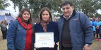EL RECONOCIMIENTO del Fútbol Femenino a la Dra. Jiménez.