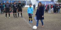 LA DRA. SYLVIA JIMÉNEZ dio el puntapié inicial del torneo.