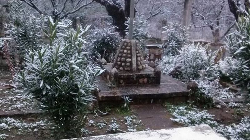 El Rodeo amaneció blanco