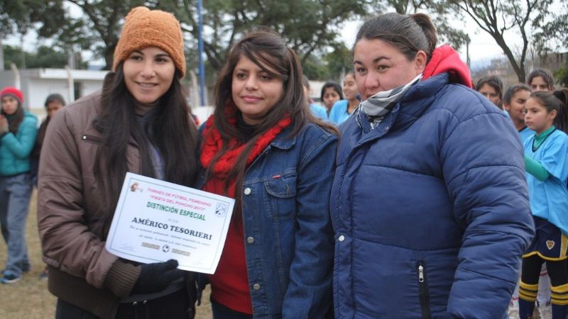 El Fútbol Femenino reconoció a la Dra. Sylvia Jiménez