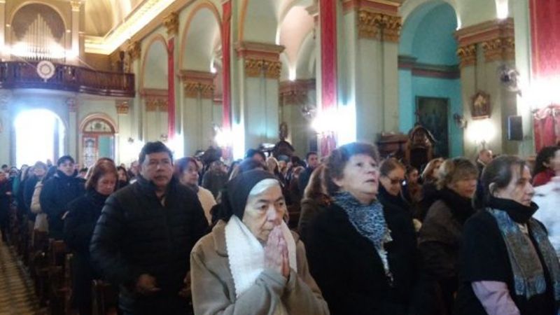 La comunidad carmelita celebró a su Patrona