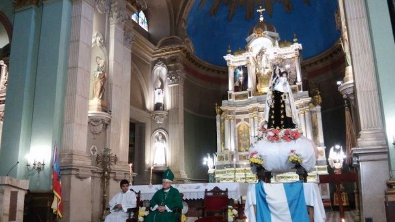 La comunidad carmelita celebró a su Patrona