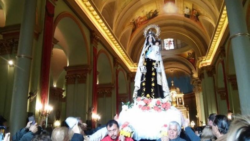 La comunidad carmelita celebró a su Patrona