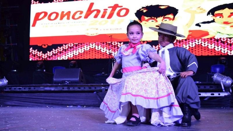 Chicos del interior protagonistas de la fiesta en el Ponchito