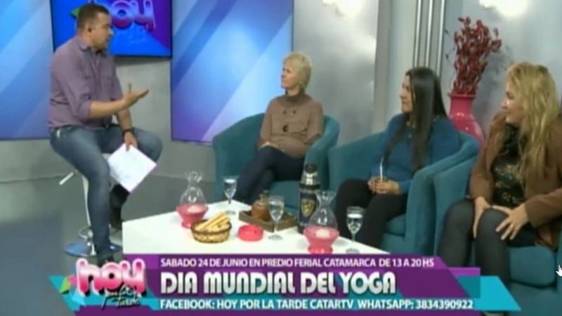 500 personas celebraron el Día Internacional del Yoga en Catamarca
