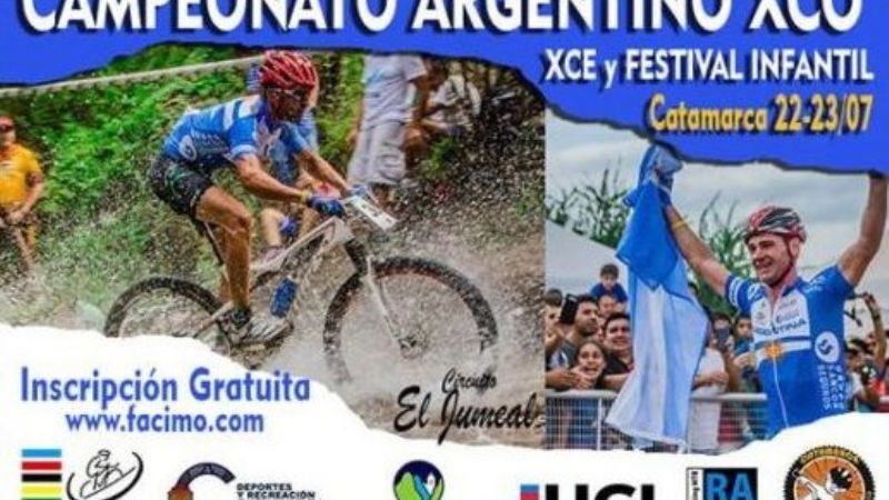 El Argentino de MTB se corre en El Jumeal