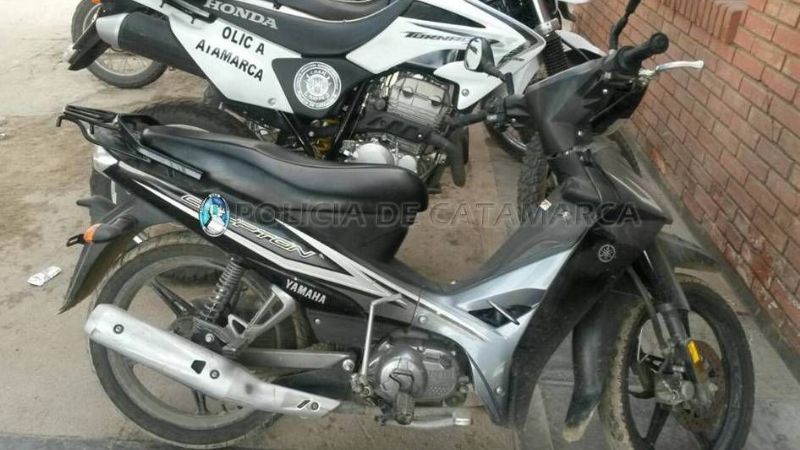 Recuperan una moto robada