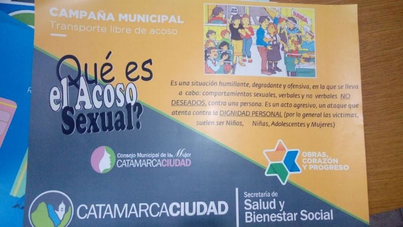 Trabajo conjunto en contra del acoso sexual en el transporte público