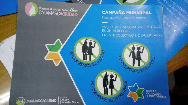 Trabajo conjunto en contra del acoso sexual en el transporte público