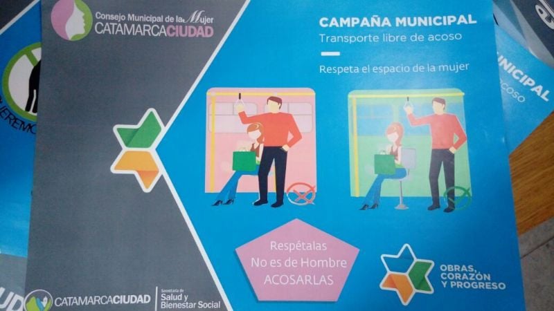 Trabajo conjunto en contra del acoso sexual en el transporte público