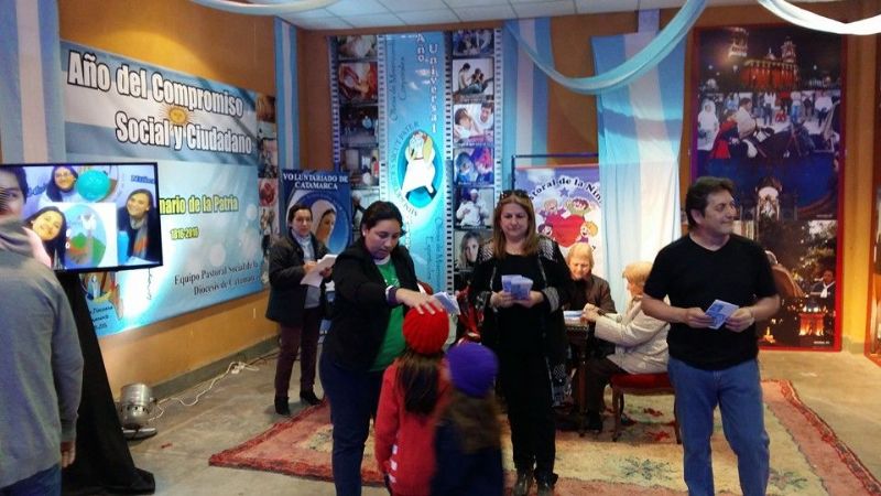 La Diócesis de Catamarca, presente en el Poncho de Oro