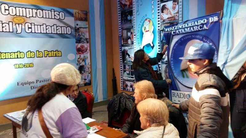 La Diócesis de Catamarca, presente en el Poncho de Oro