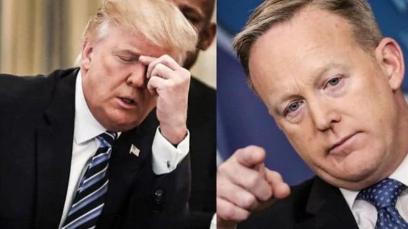 Renunció Sean Spicer, el vocero de la Casa Blanca