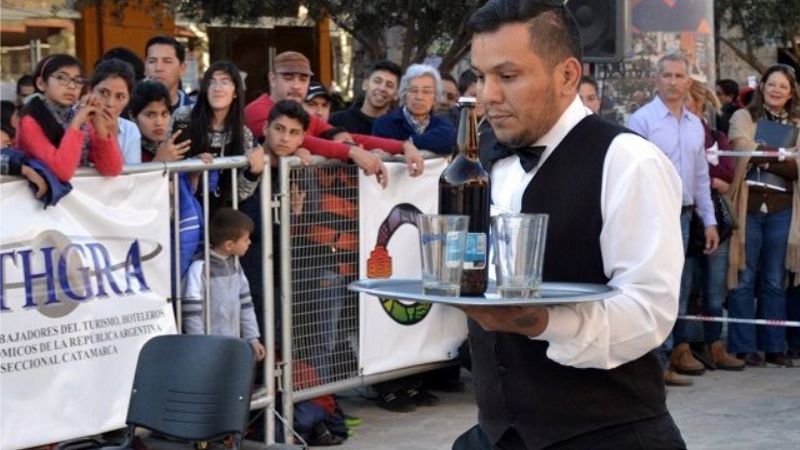 Se realizó la “Carrera de Mozos”