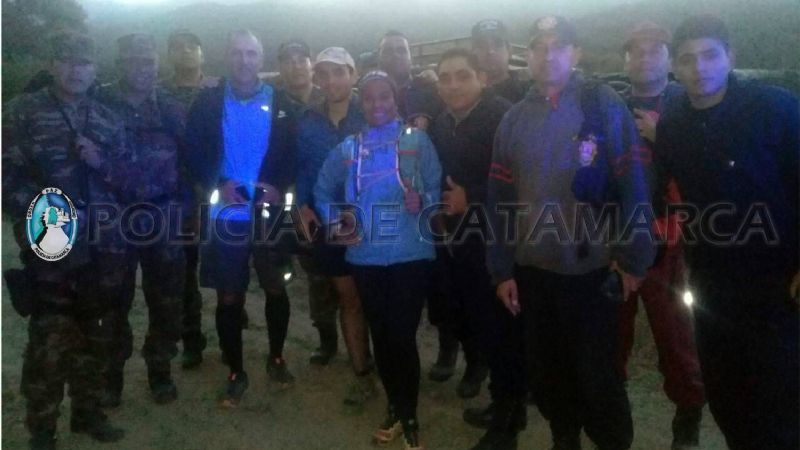 Rescatan a tres personas en las serranías del Ambato