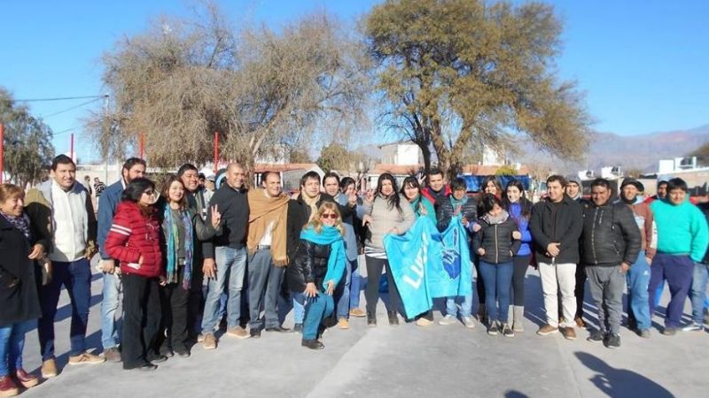 Pre Candidatos del FJpV visitaron obras municipales