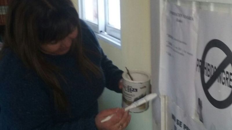 Candidatos realizaron tareas solidarias