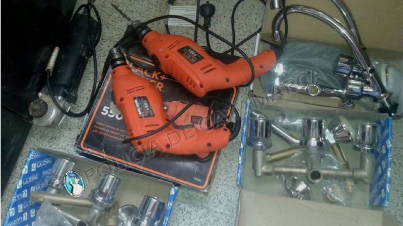 Aprehenden a un hombre por el robo de herramientas