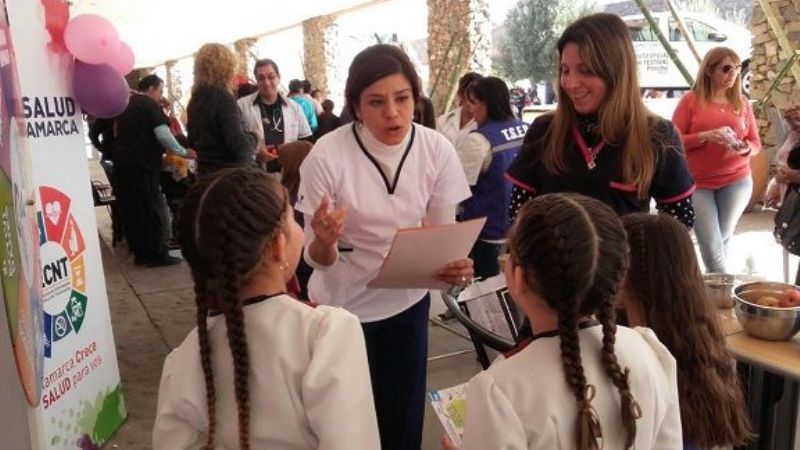 Salud trabajó durante la Fiesta del Poncho