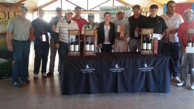 Golf: Marcelo Córdoba 1ro. “por los caminos del vino”