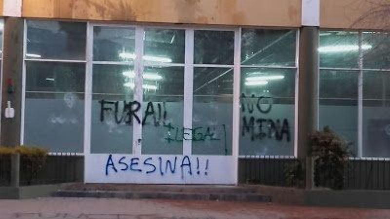 Atacaron oficina minera