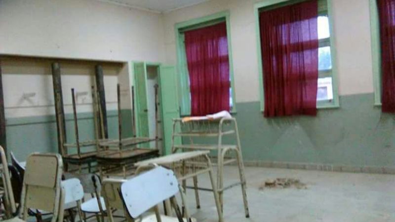 Reclaman por el mal estado de la Escuela N°216 de San Antonio